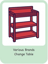 Change Table (Various Brands)